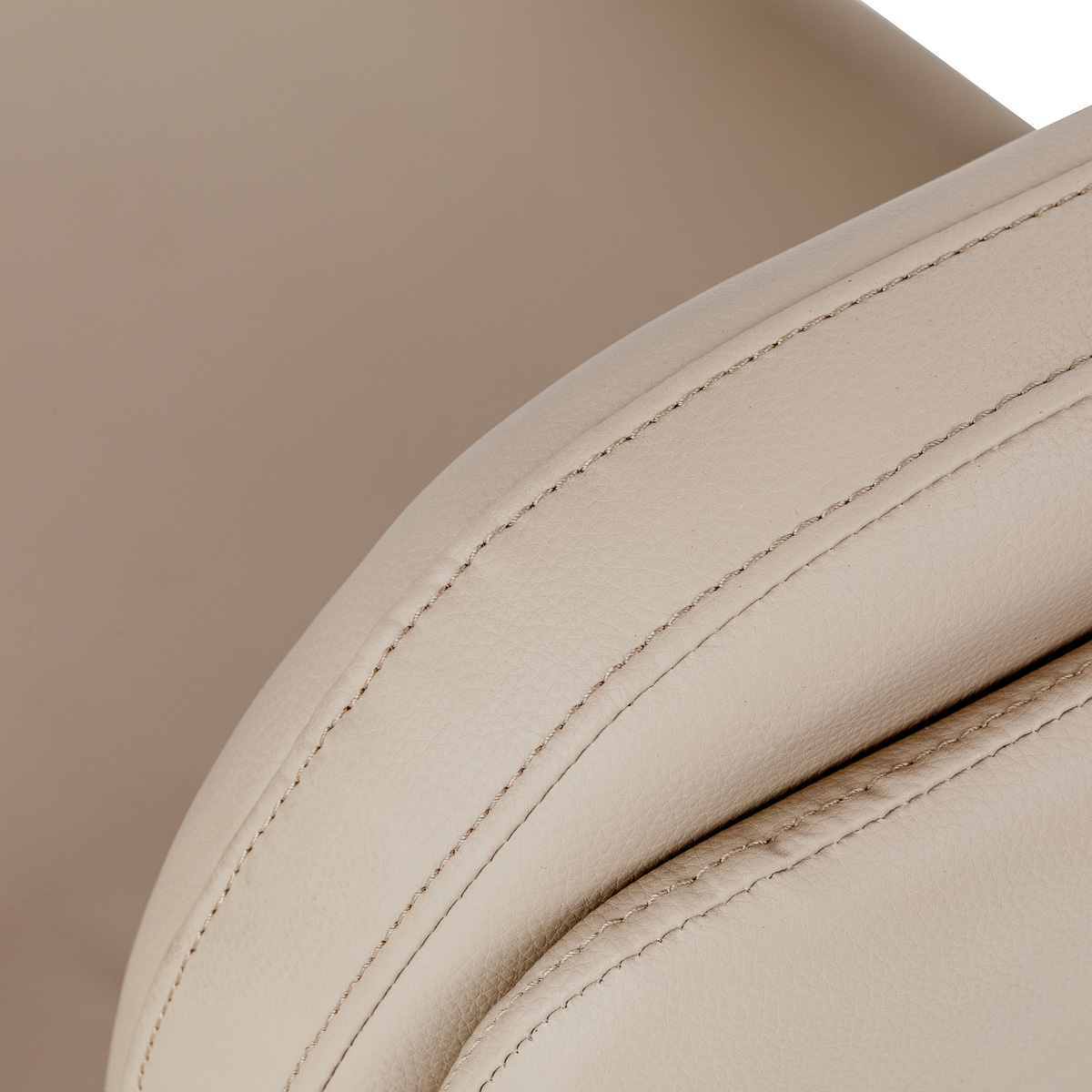 Omega Friseurstuhl Astra Plus beige – hydraulisch höhenverstellbar