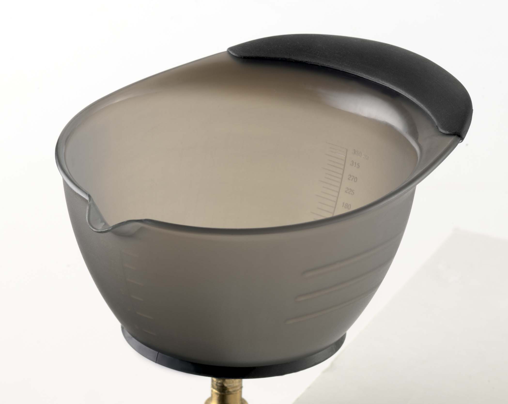 Faerbeschale Transparent Schwarz Salon 01