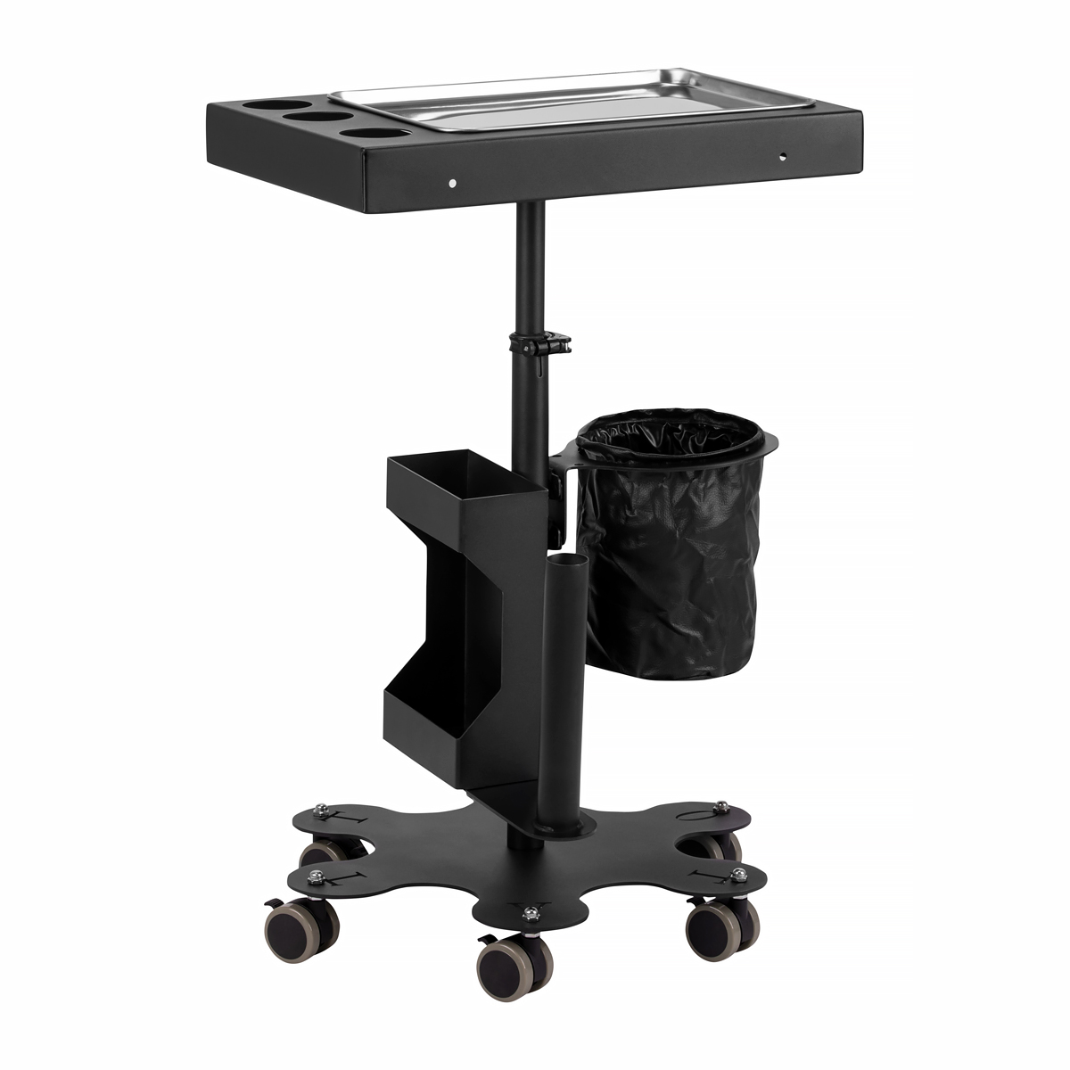 Tattoo Assistant Arbeitswagen 716C Schwarz - mobil mit Rollen