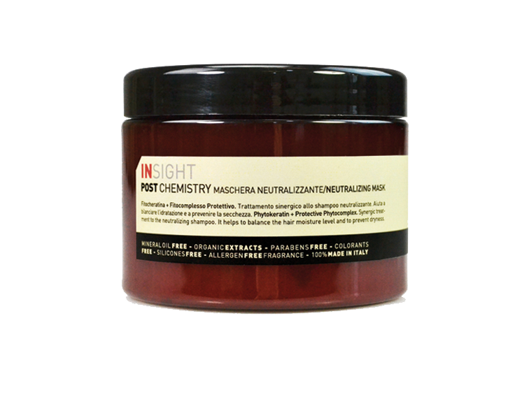 insight-post-chemistry-maske coloriertes Haar INSIGHT Maske 500 ml