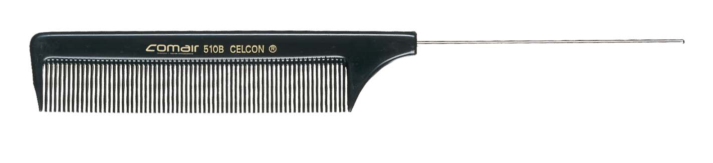 Stielkamm Nadelstielkamm Schwarz 24 8Cm Friseur