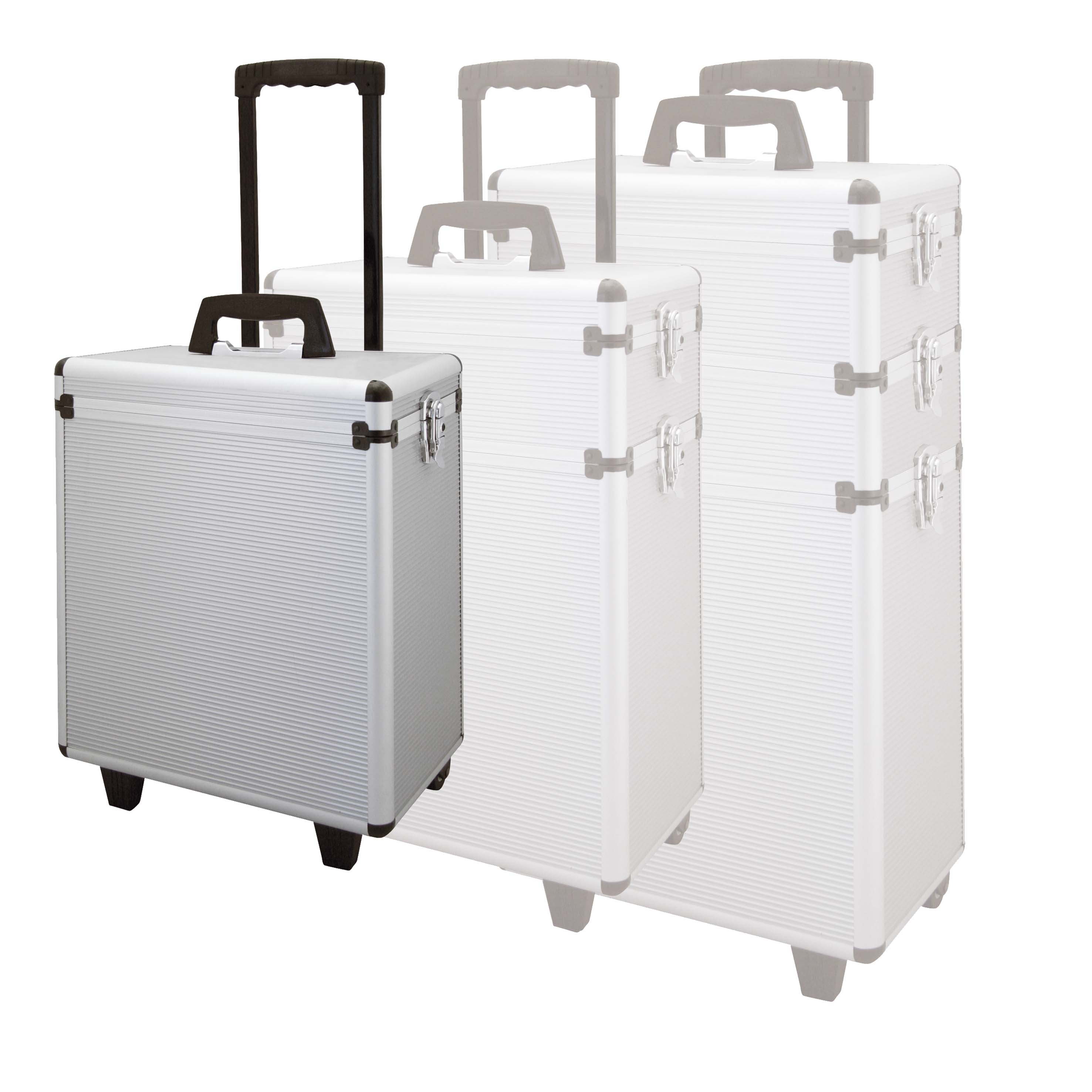 Werkzeugkoffer Tower Aluminium 70X36X22Cm Rollen Friseur 02 Klein