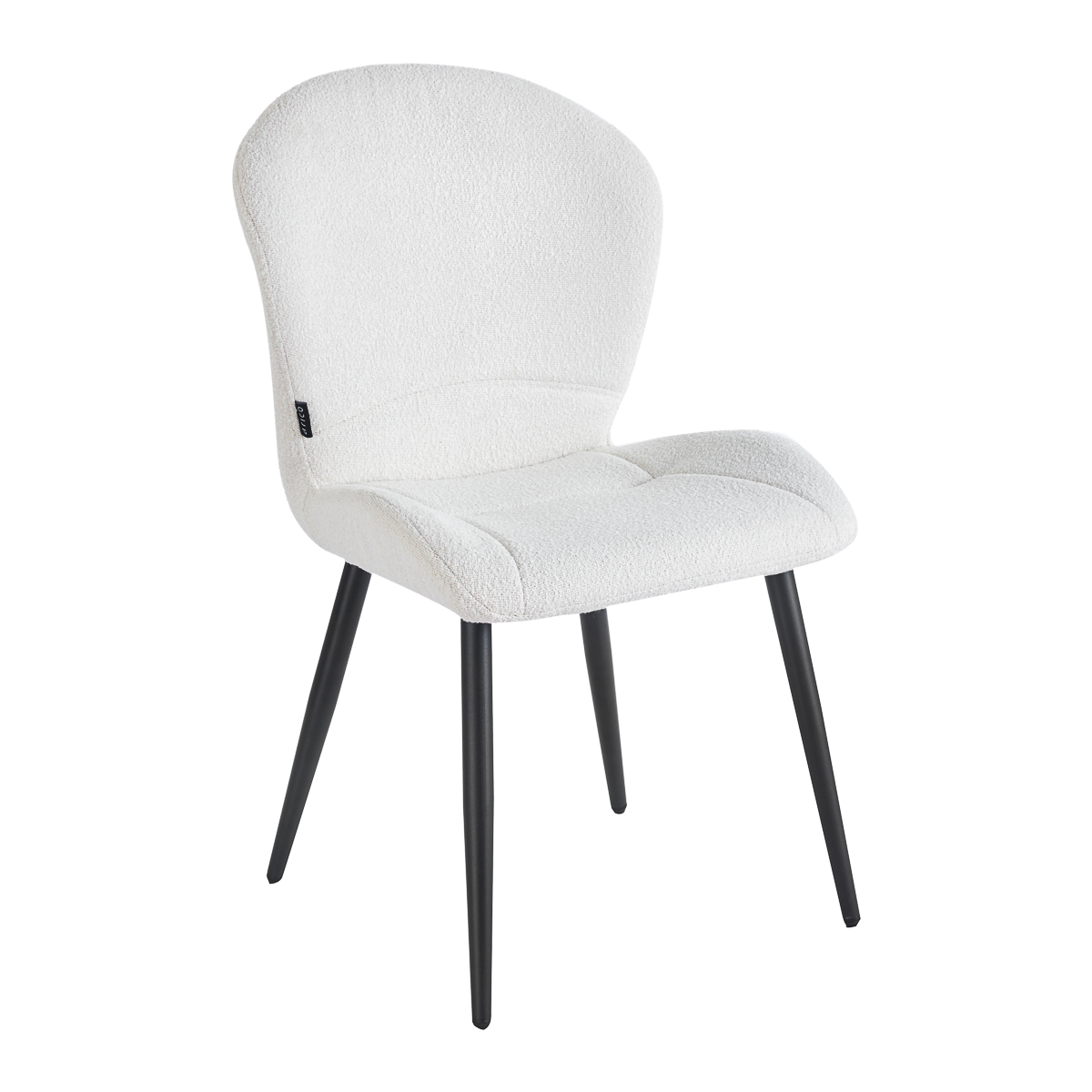 4Rico Lucente Stuhl weiß - Salon Empfangsstuhl modern