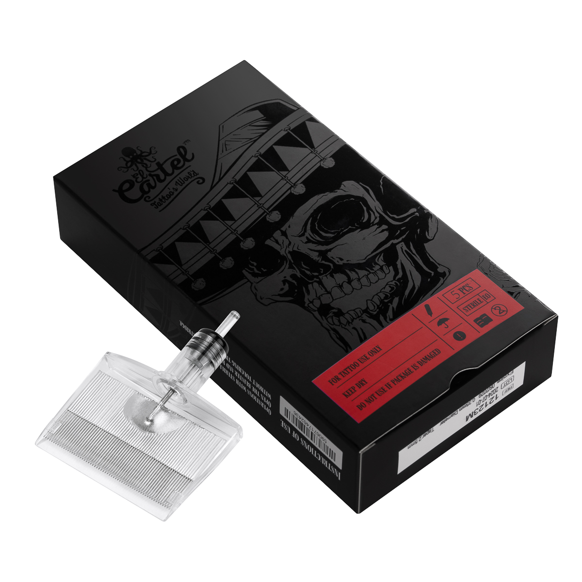 Tattoo Cartridge EL CARTEL V2 0.35 123M ShortTaper