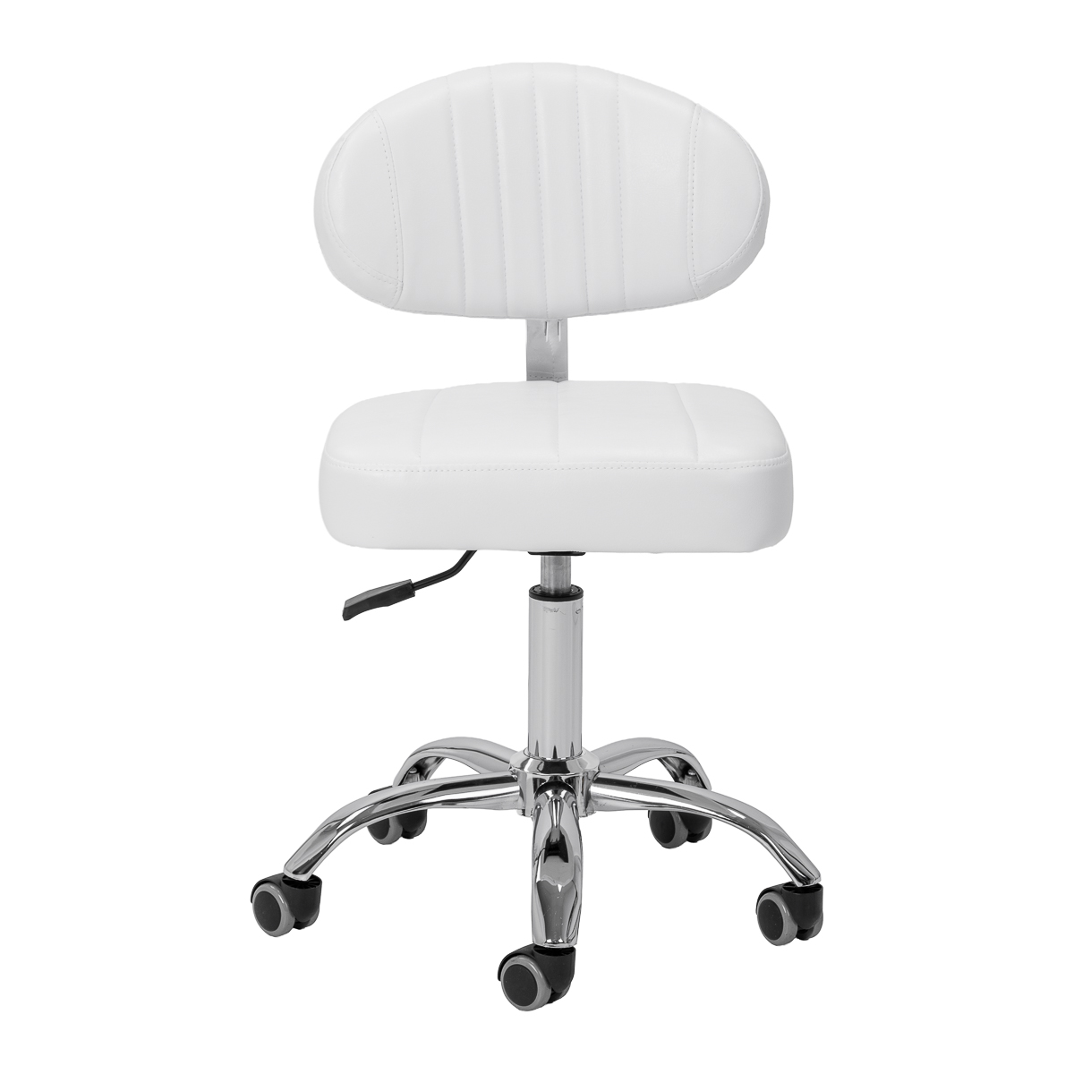 Kosmetikhocker Giovanni Y08 weiss – ergonomisch