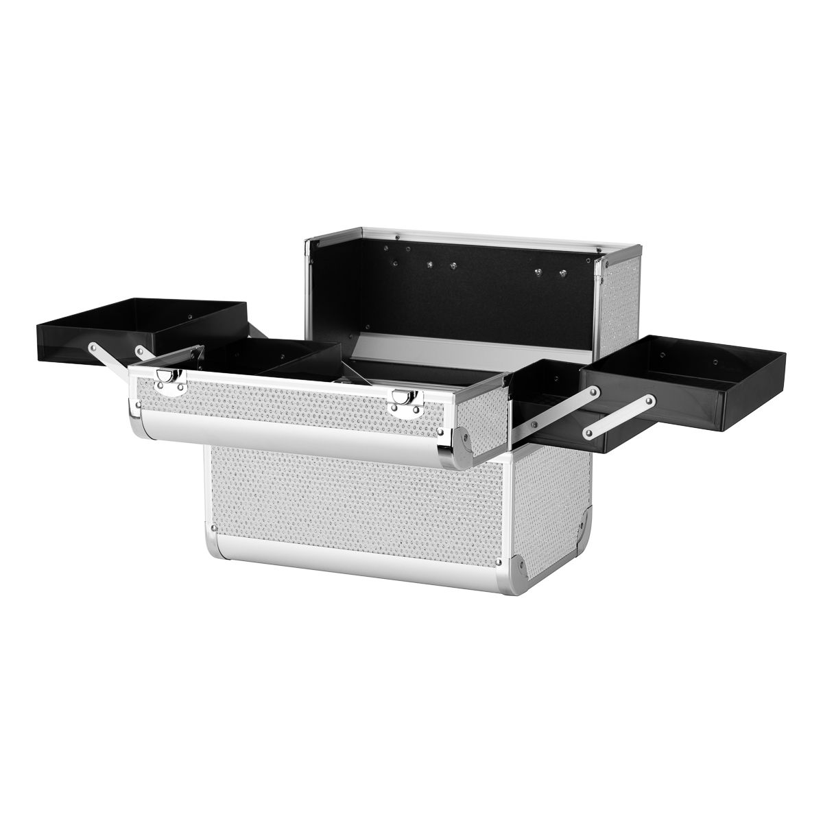 Kosmetik-Koffer silber 44 - Profi Organizer