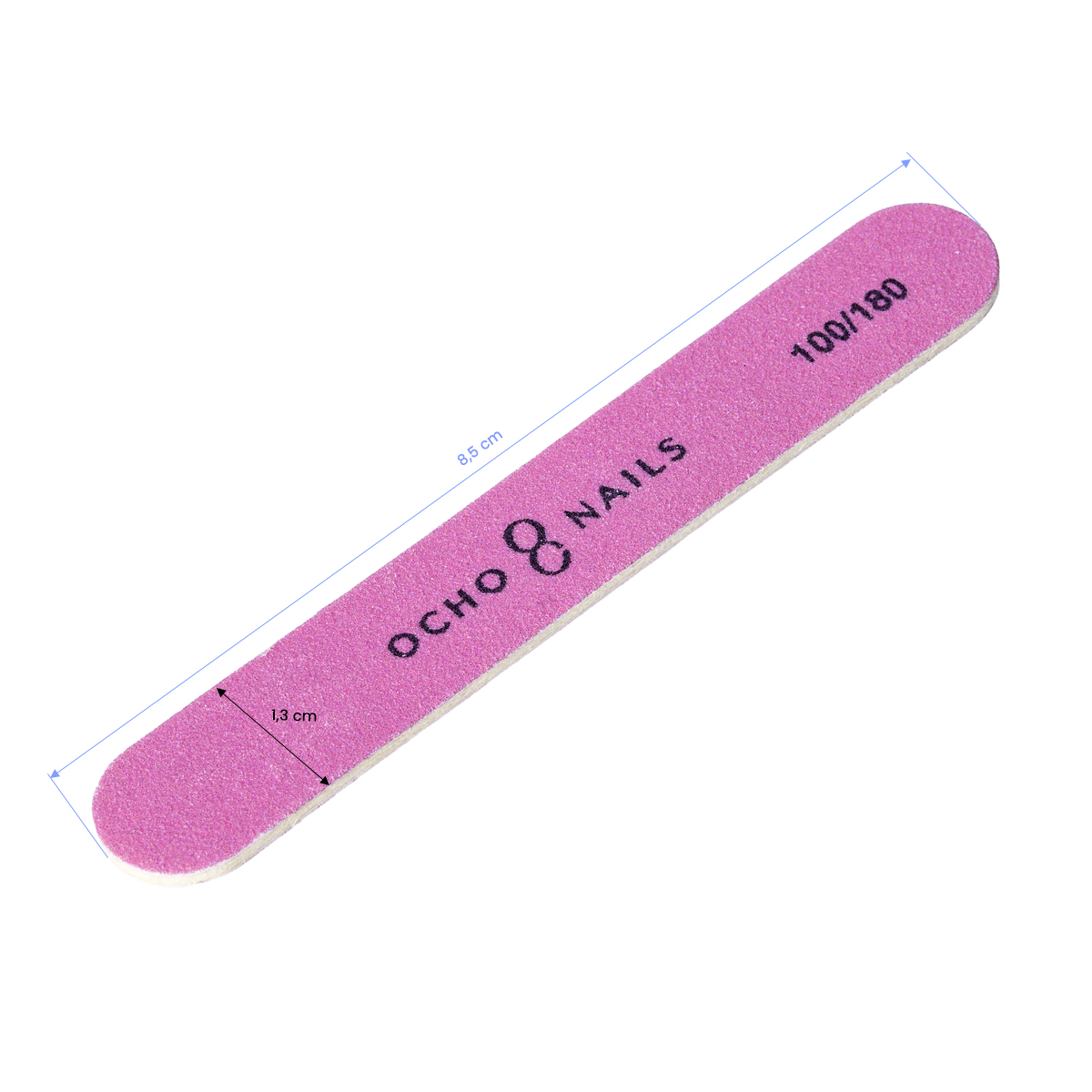 Ocho Nails Mini-Feile 50er Set – gerade Nagelfeilen