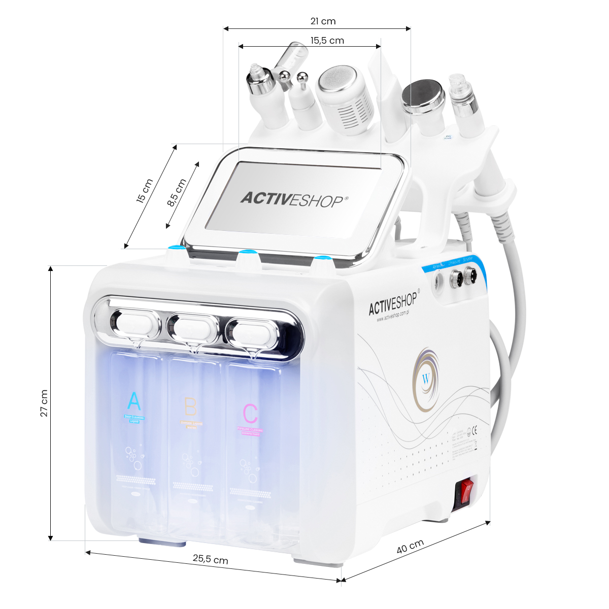 Wasserstoff H2+ 6in1 Hautpflegegerät – Profi