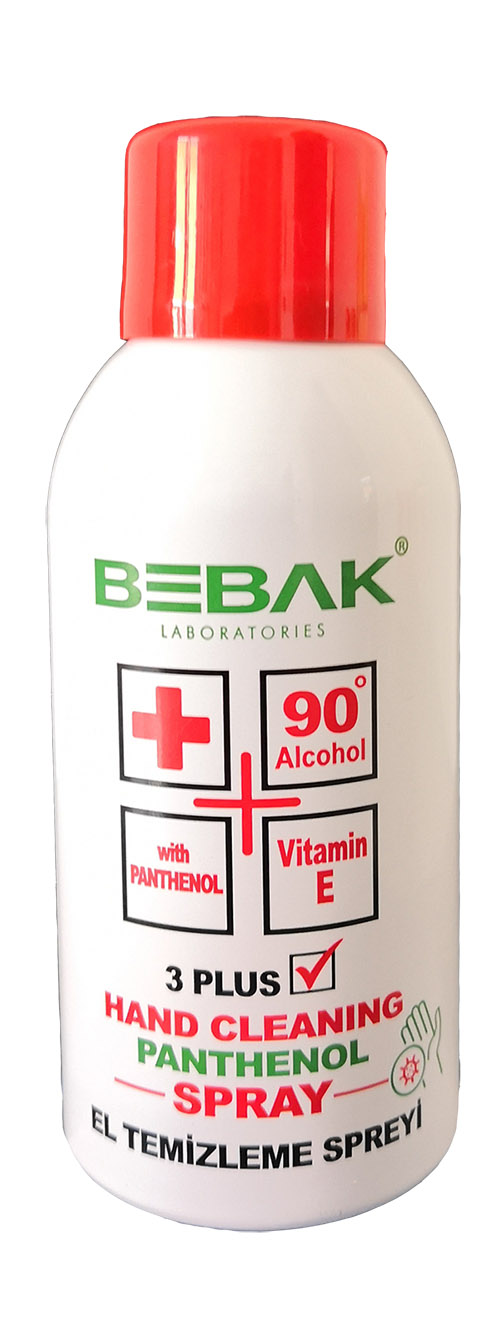 bebak-handdesinfektion-spray Bebak Händedesinfektionsspray mit Panthenol und Vitamin E 150 ml