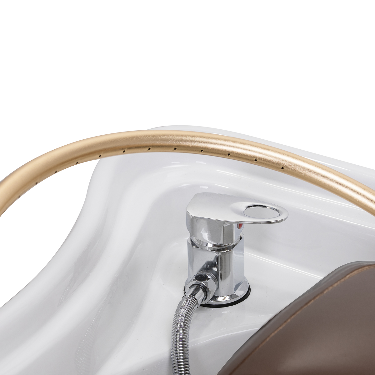 Gabbiano Friseurwaschbecken Liege Head Spa 017 Braun