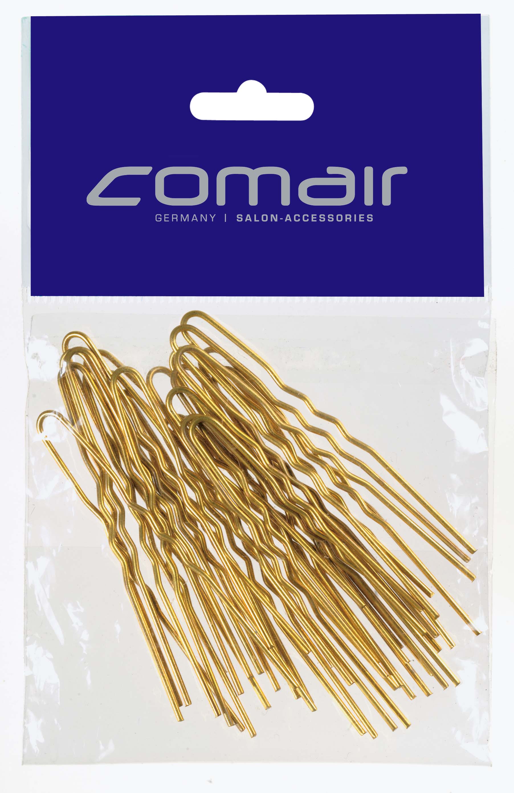 Haarnadeln Gold Dick Packung 50Er 75Mm Friseur 01