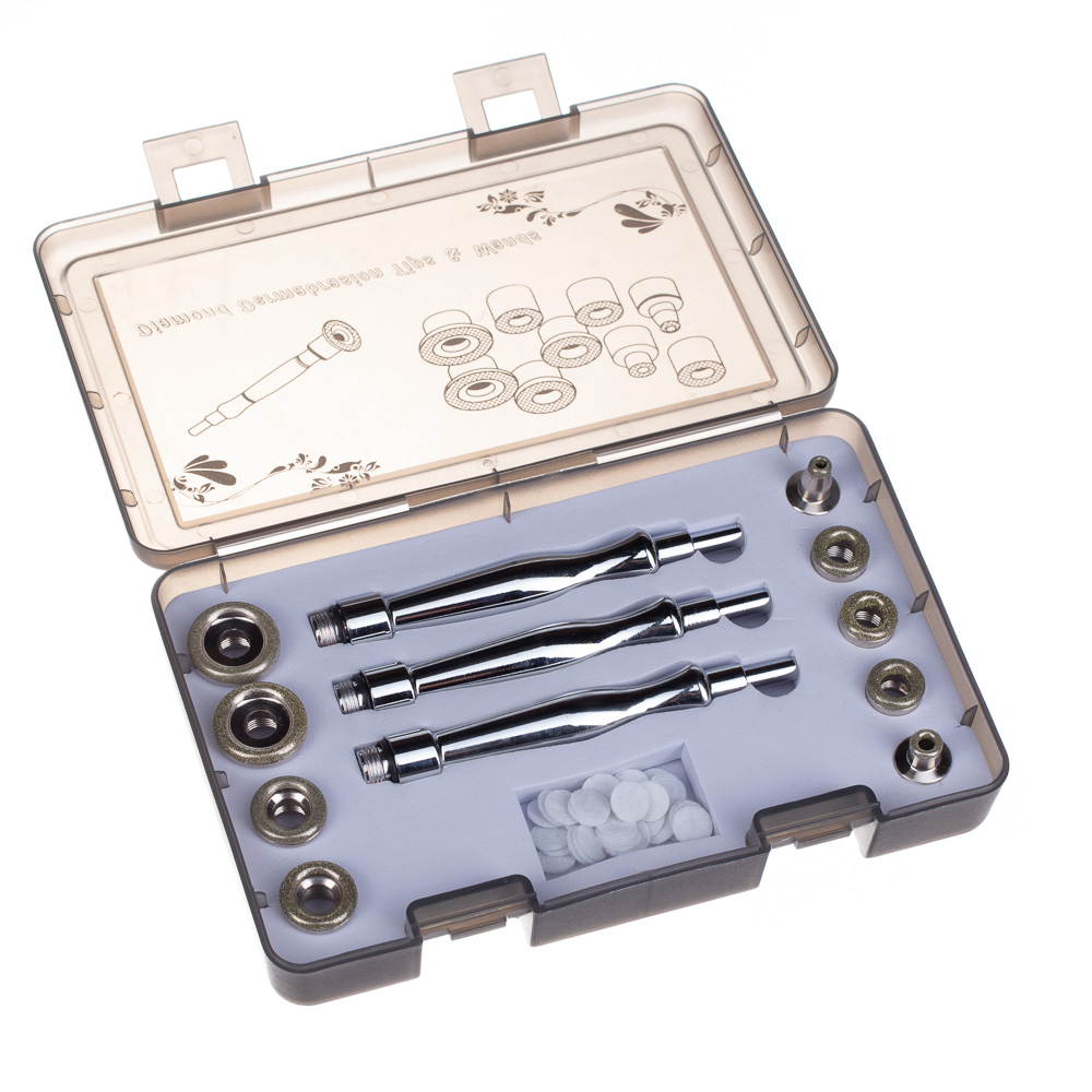 Profi Diamant-Dermabrasion Set mit Handstücken und Aufsätzen
