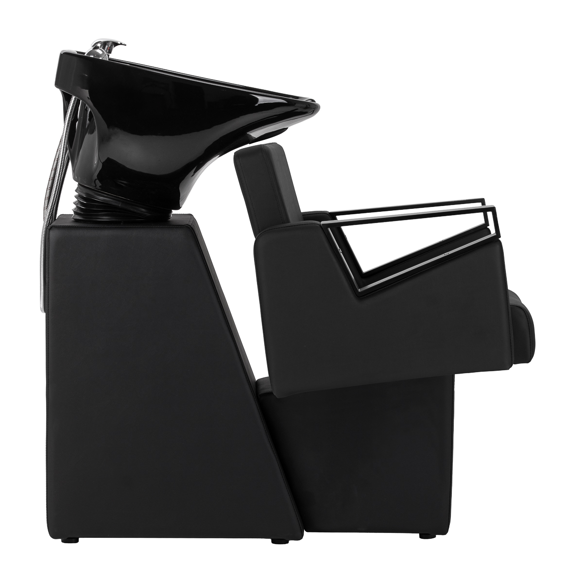 Hair System Friseurwaschtisch Duplex Noir schwarz - elegant