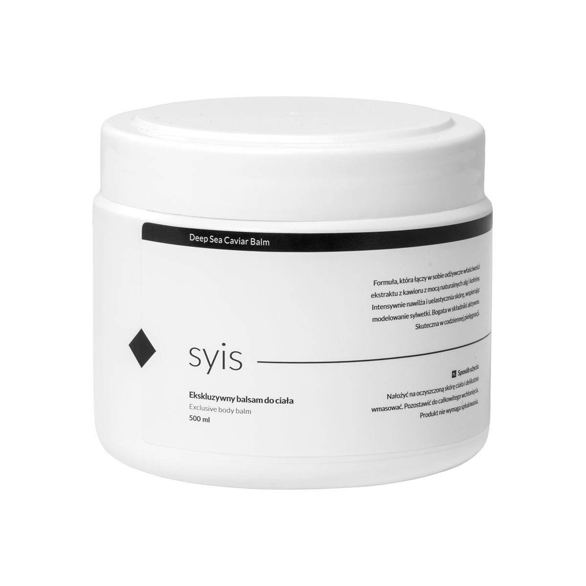SYIS Deep Sea Caviar Balm – Premium Körperlotion mit Kaviar-Extrakt 500ml