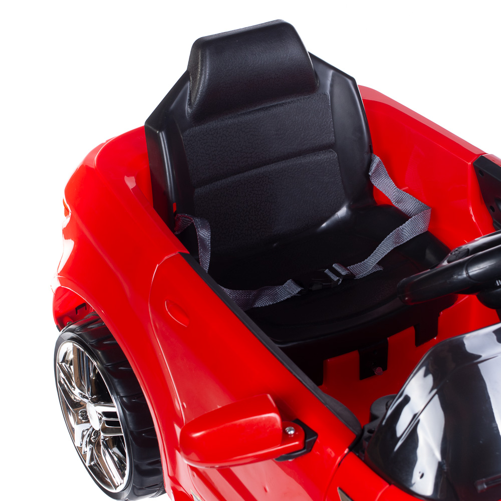 Red Racer Kinder Friseurstuhl mit Sound & Licht - Rot