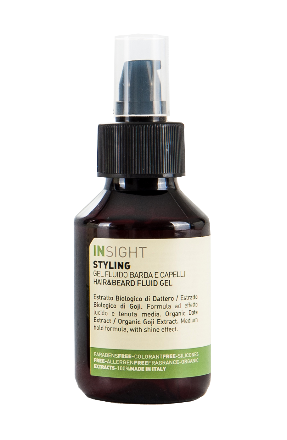 INSIGHT Bart + Haar Gel 100 ml
