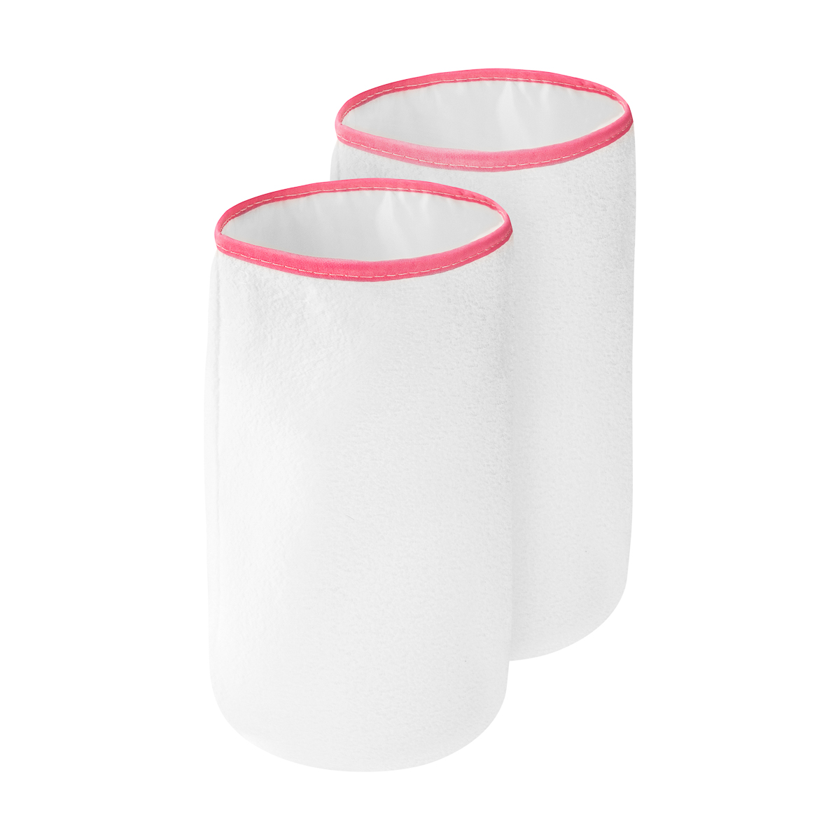 IWAX Frottee-Handschuhe 2er Set Weiß