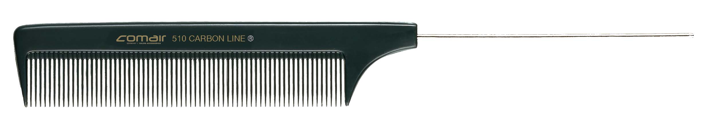 Stielkamm Nadelstielkamm Carbon 24 7Cm Friseur 01