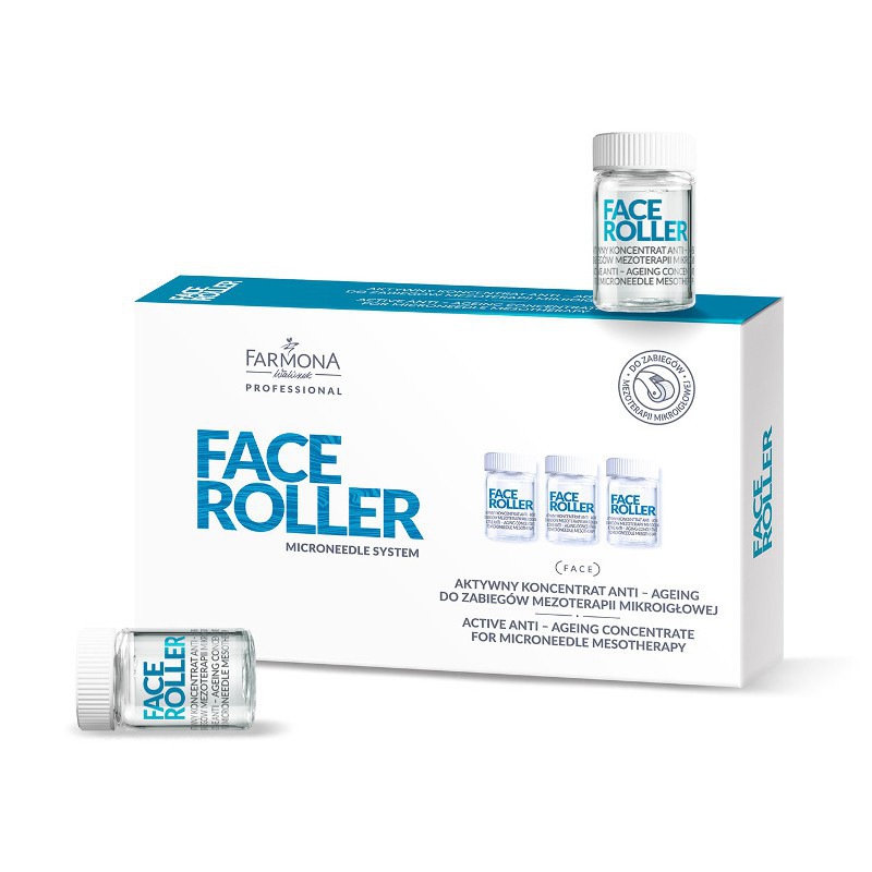 Farmona Face Roller Aktivkonzentrat Anti-Aging Mikronadel-Mesotherapie 5x5ml