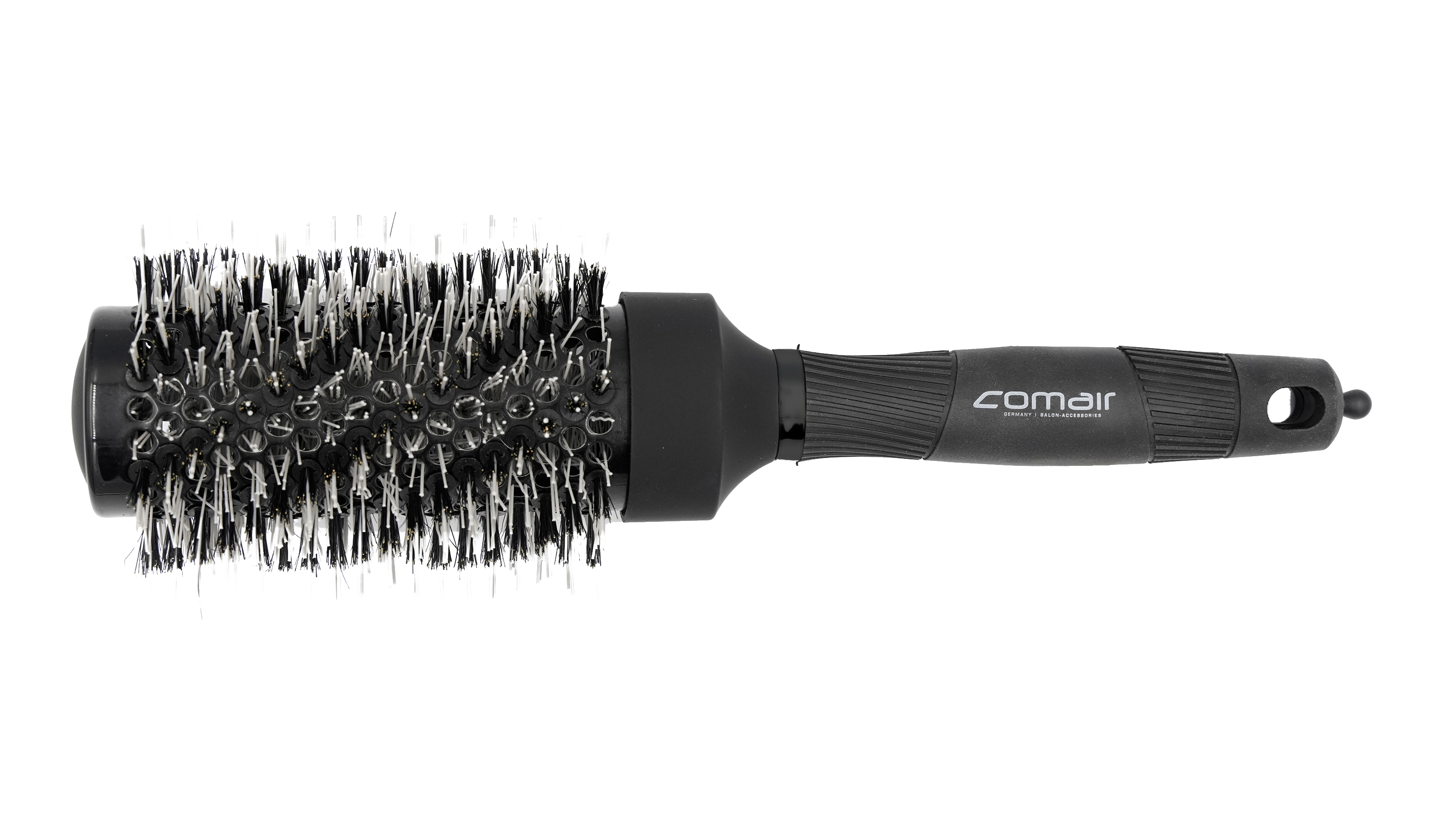 Rundbuerste Twist Nylon 43 62Mm Schwarz Friseur