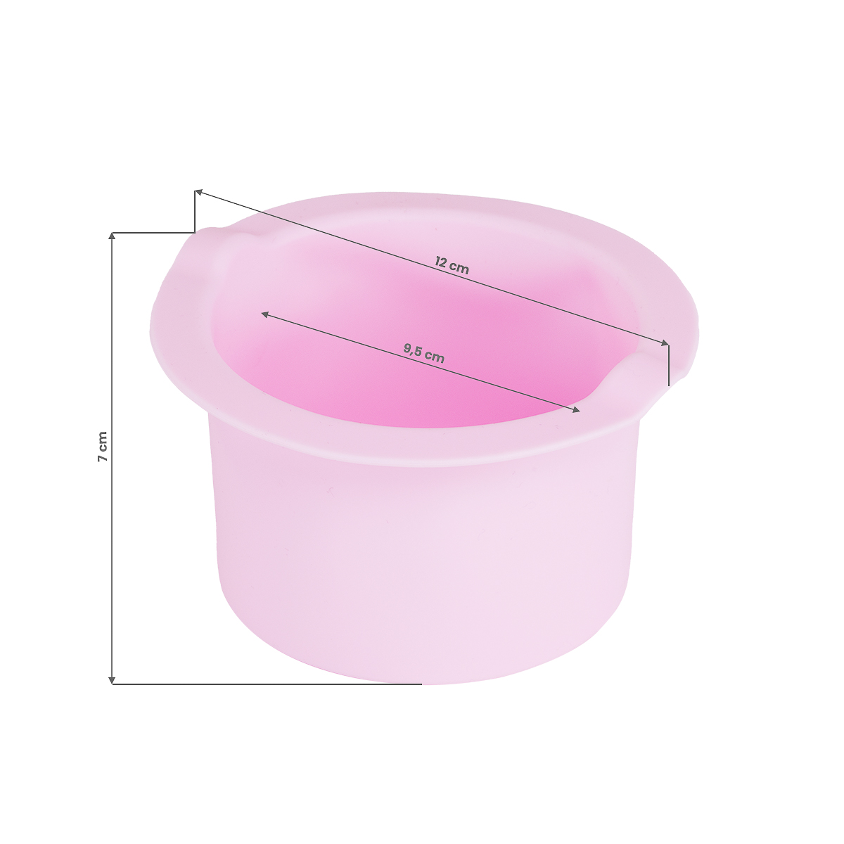 iWax Flower Wachserhitzer rosa