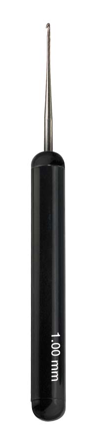 Straehnennadel Halter 1 00Mm Schwarz Salon 01
