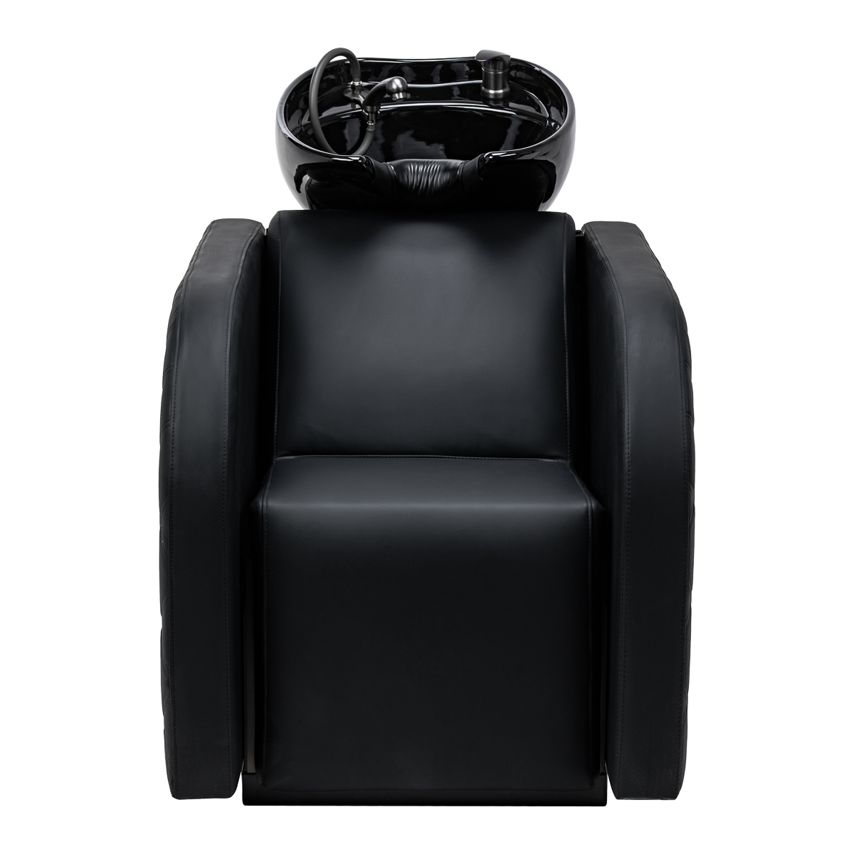 Gabbiano Ines Friseurwaschanlage elektrisch schwarz mit Massage