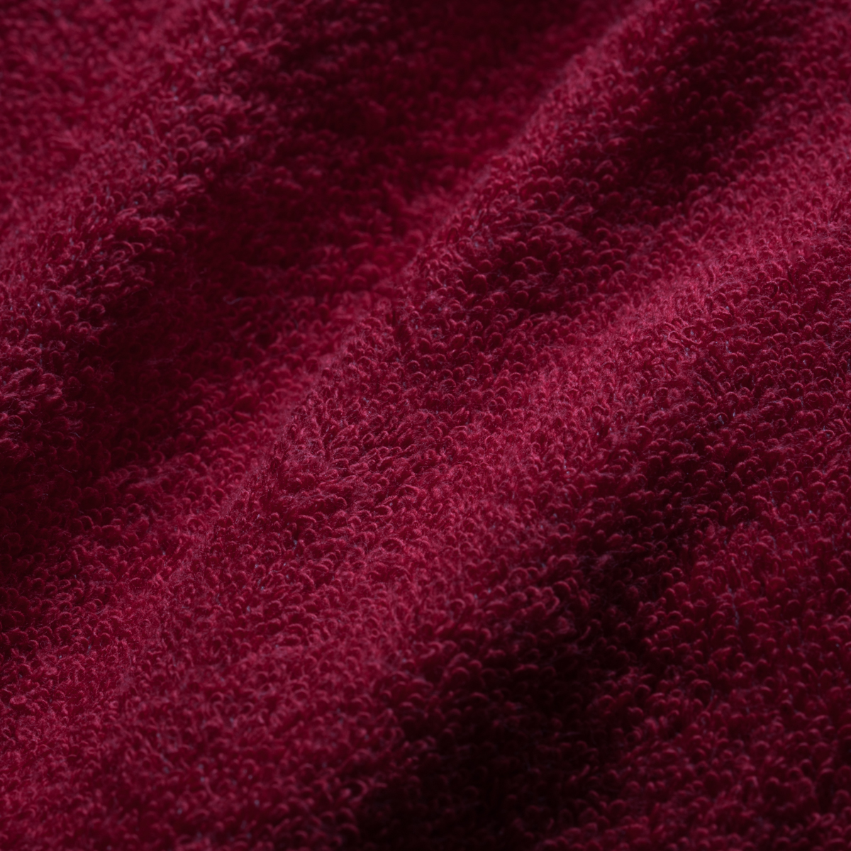 Frottee Weinrote Tagesdecke 70x190cm – Salonausstattung