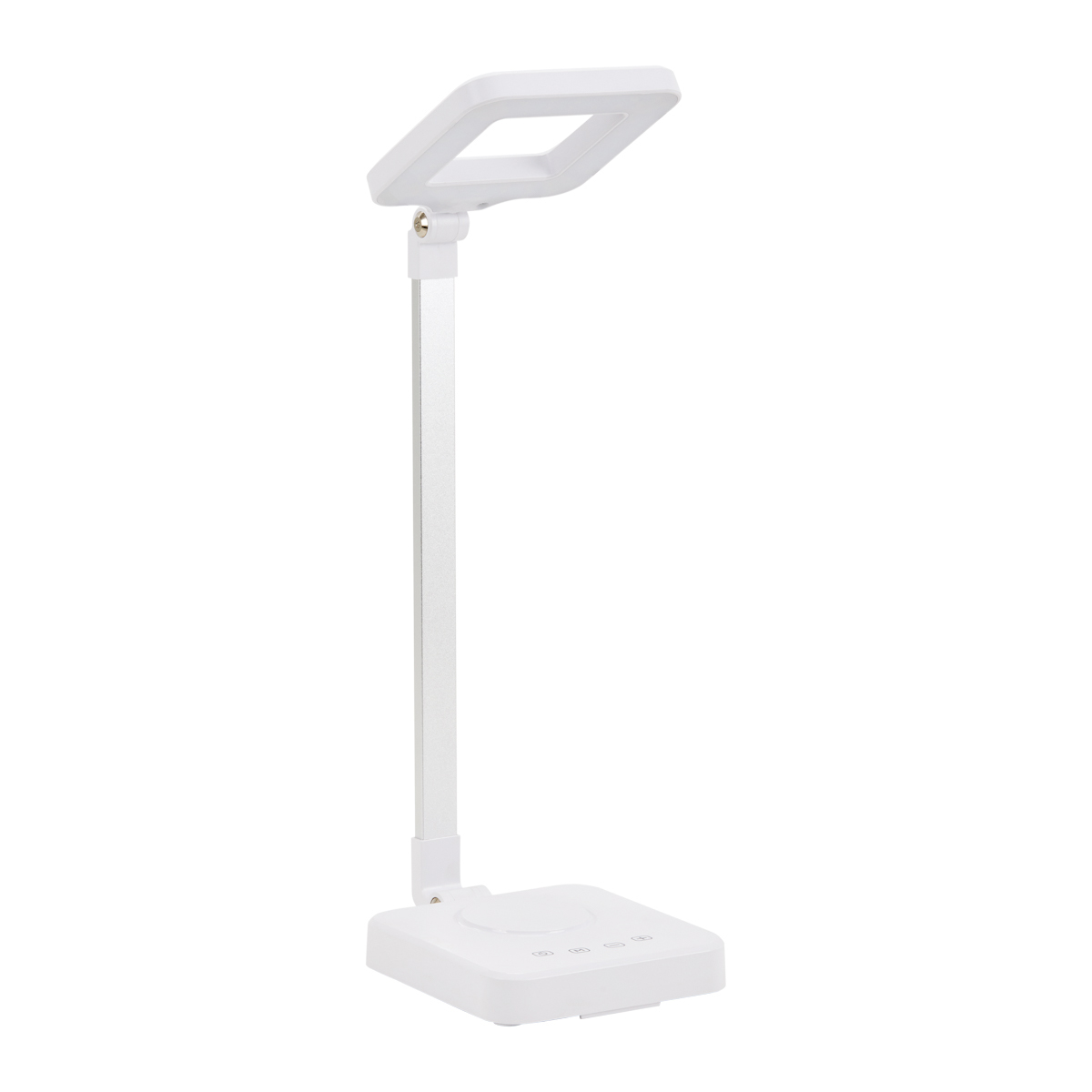 LED Schreibtischlampe Square 804 Weiß – Dimmbar