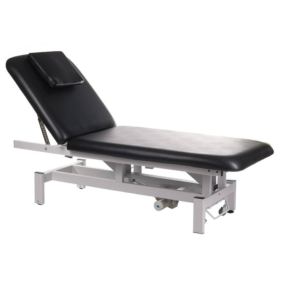 Premium Elektrische Massageliege Professional Schwarz 185cm