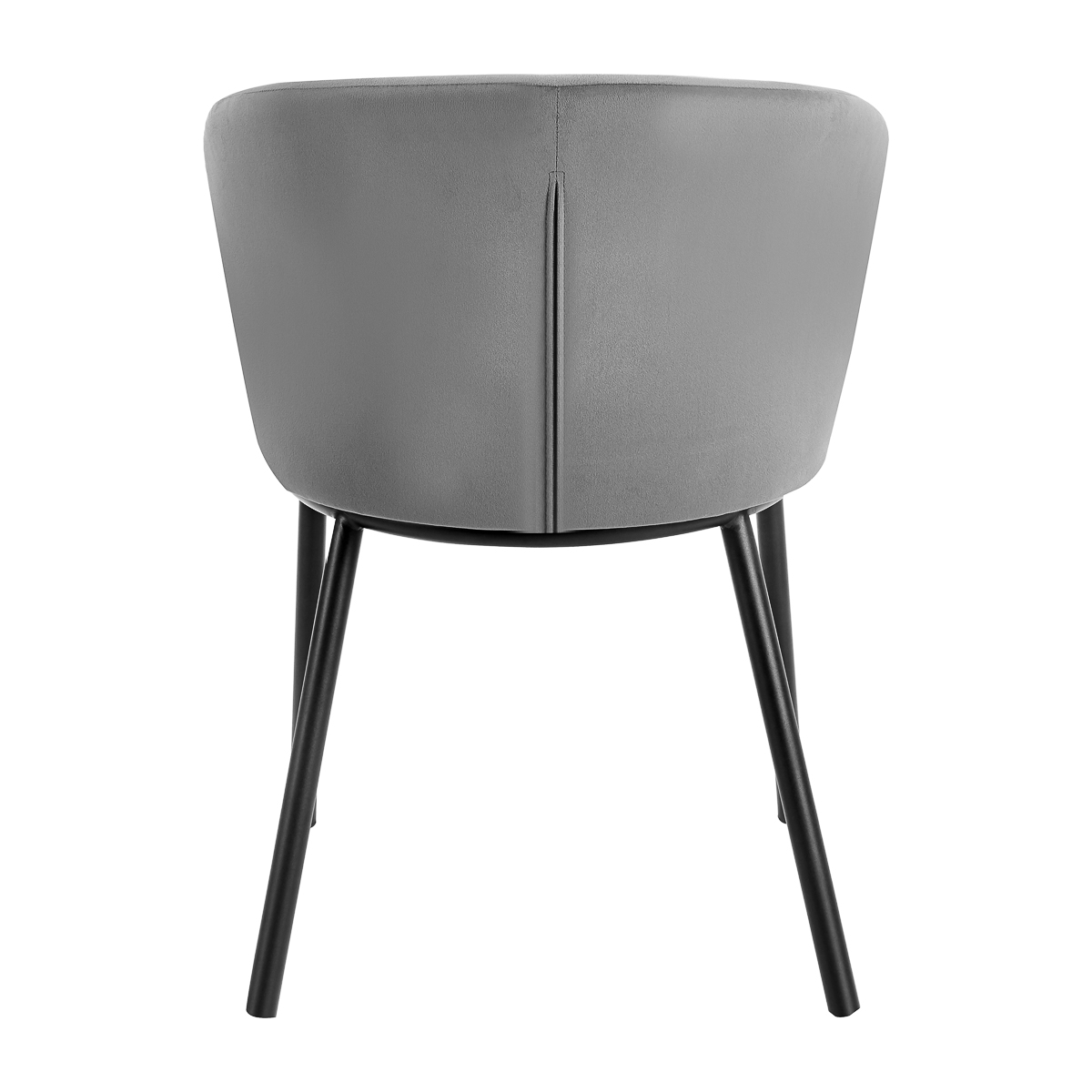 4Rico Stuhl Linea grau - Moderner Salonstuhl mit Eleganz
