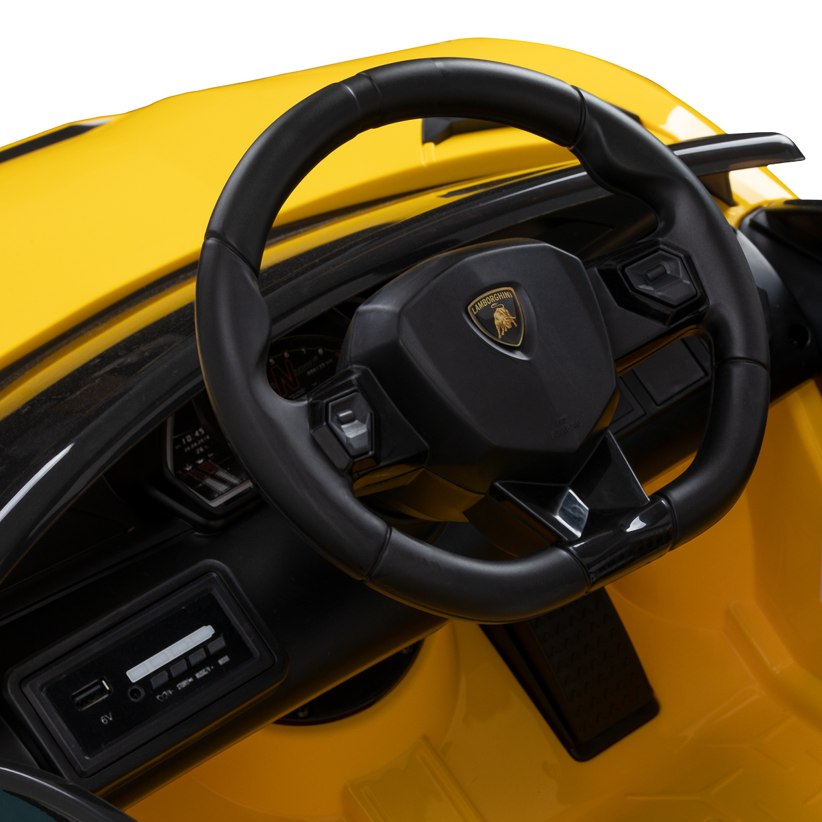 Gabbiano Kinderfriseurstuhl Lamborghini Autoform – Hydraulisch