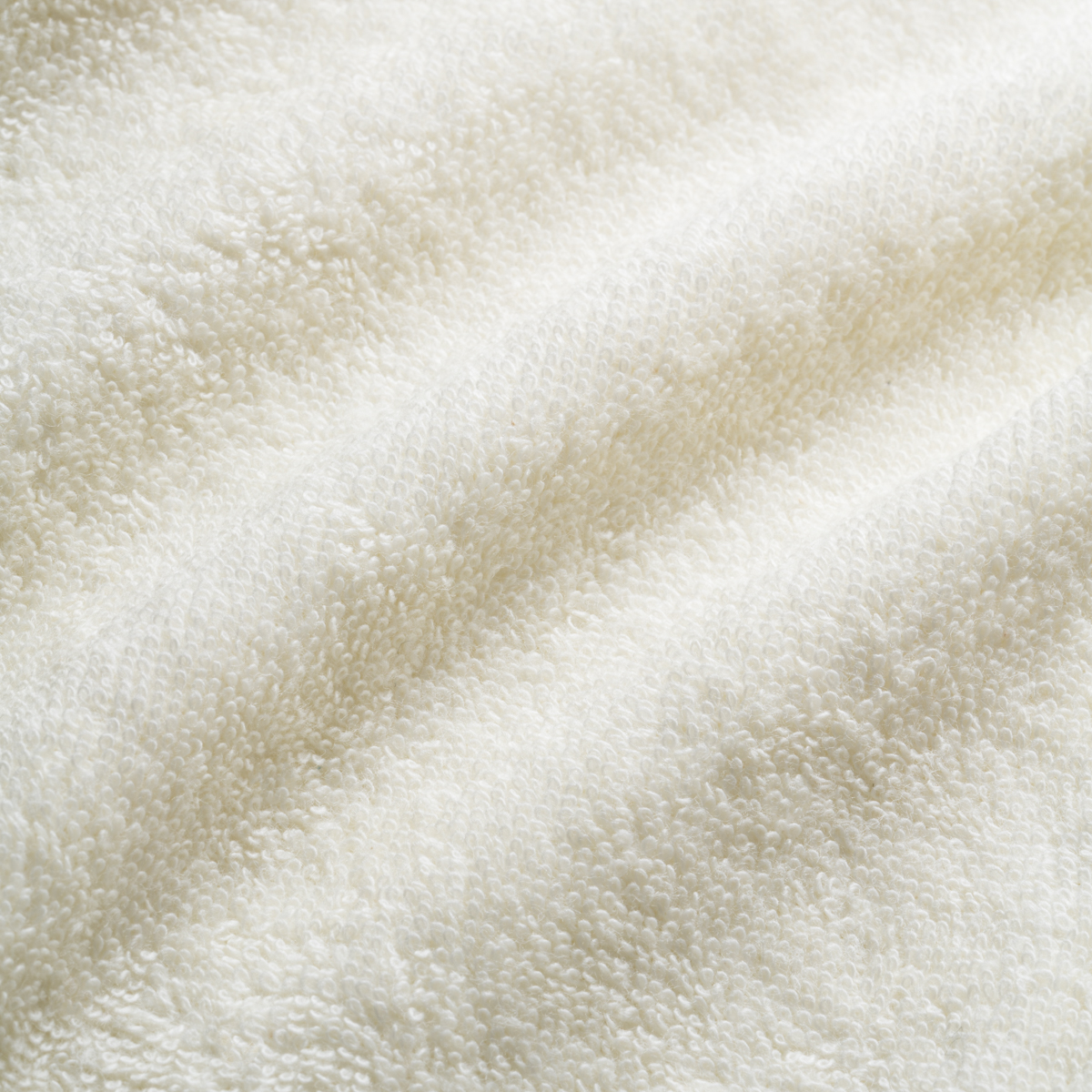Frottee Creme Tagesdecke 70x190 cm – elastisch
