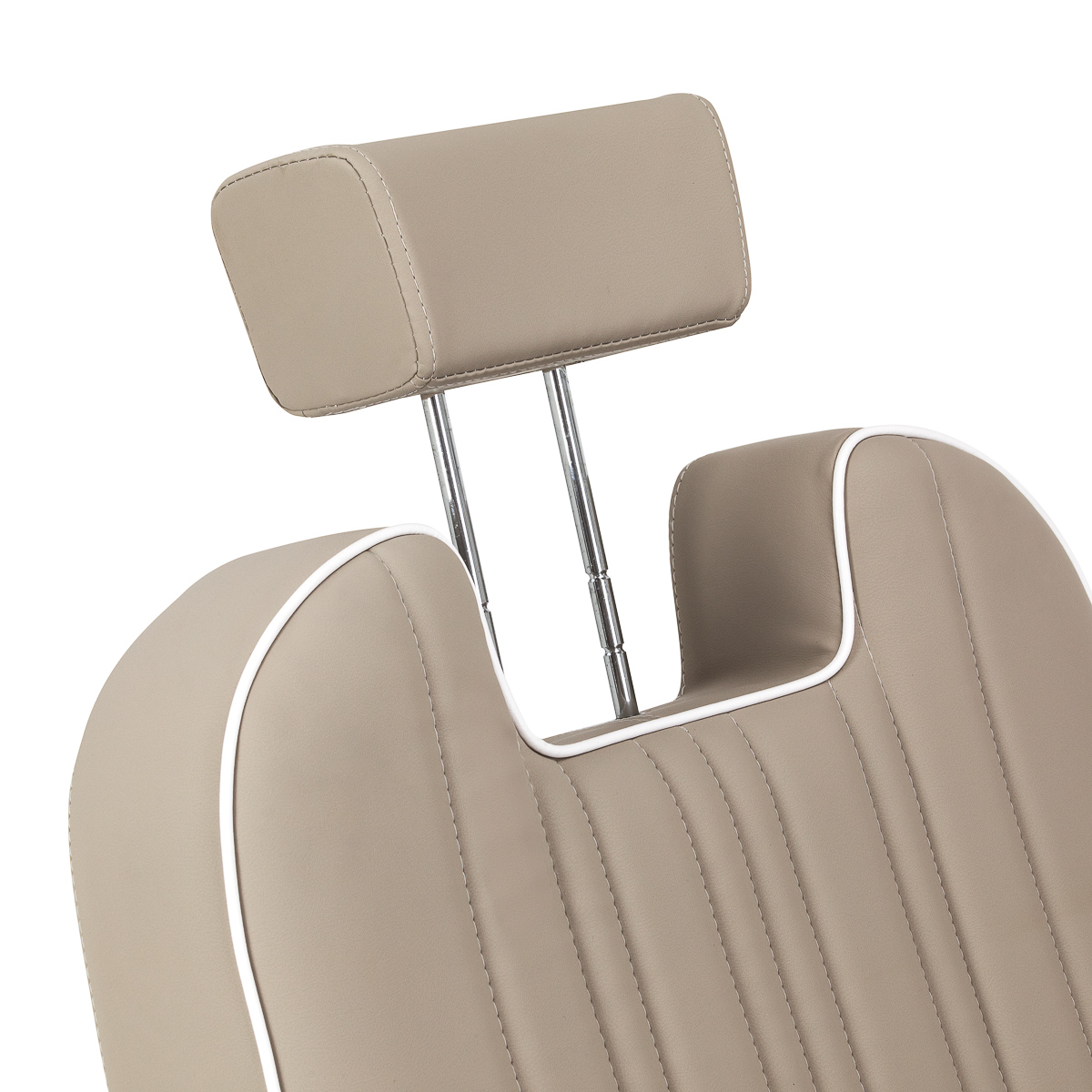Gabbiano Barberstuhl Rufo Beige - Hydraulische Höhenverstellung