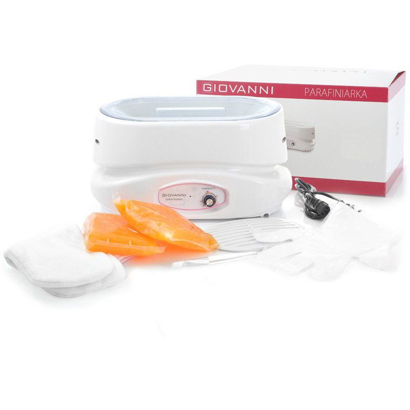 Paraffingerät Giovanni 220W Set – Weiß