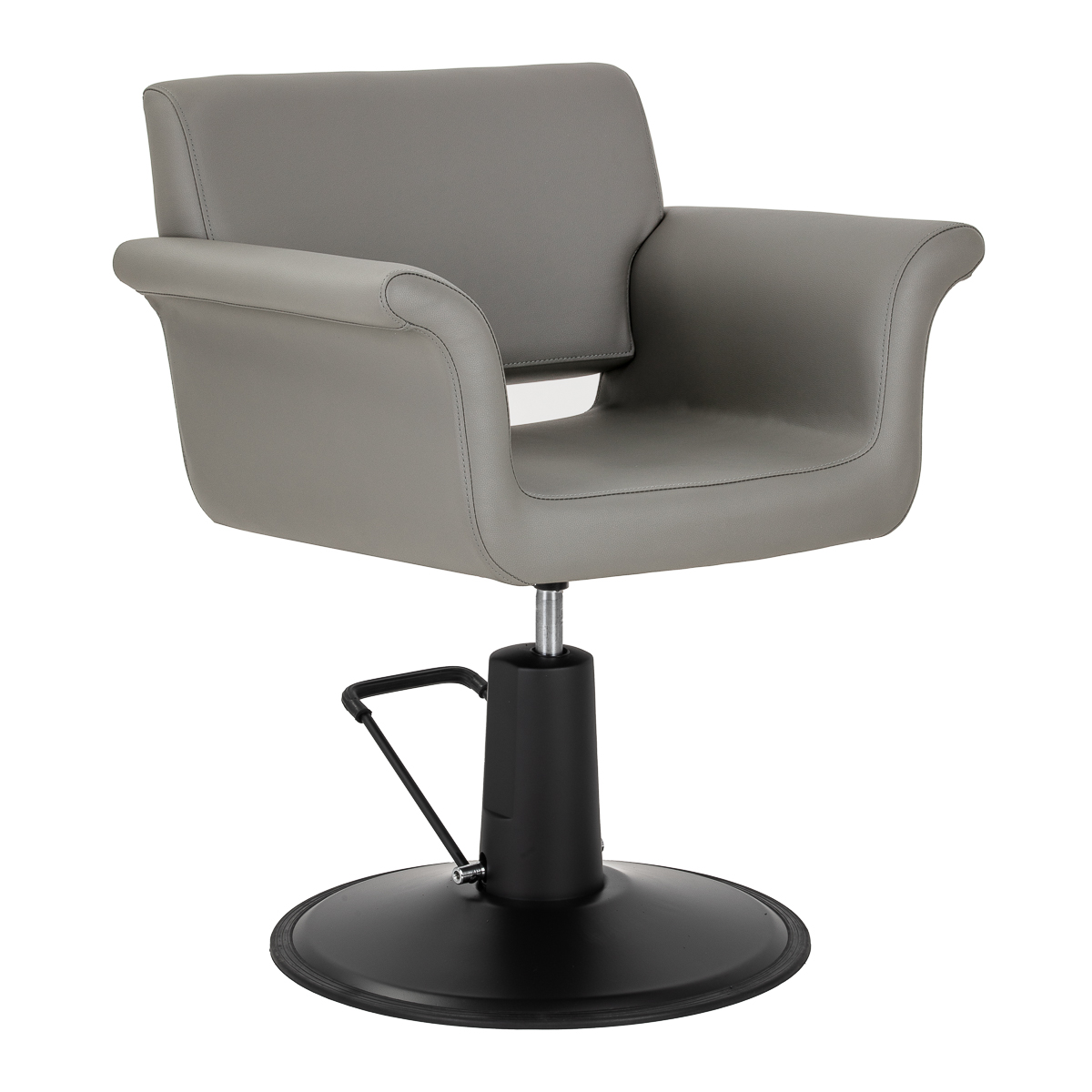 Gabbiano Friseurstuhl Lucca Grau - Premium Frisörstuhl mit ergonomischer Gestaltung