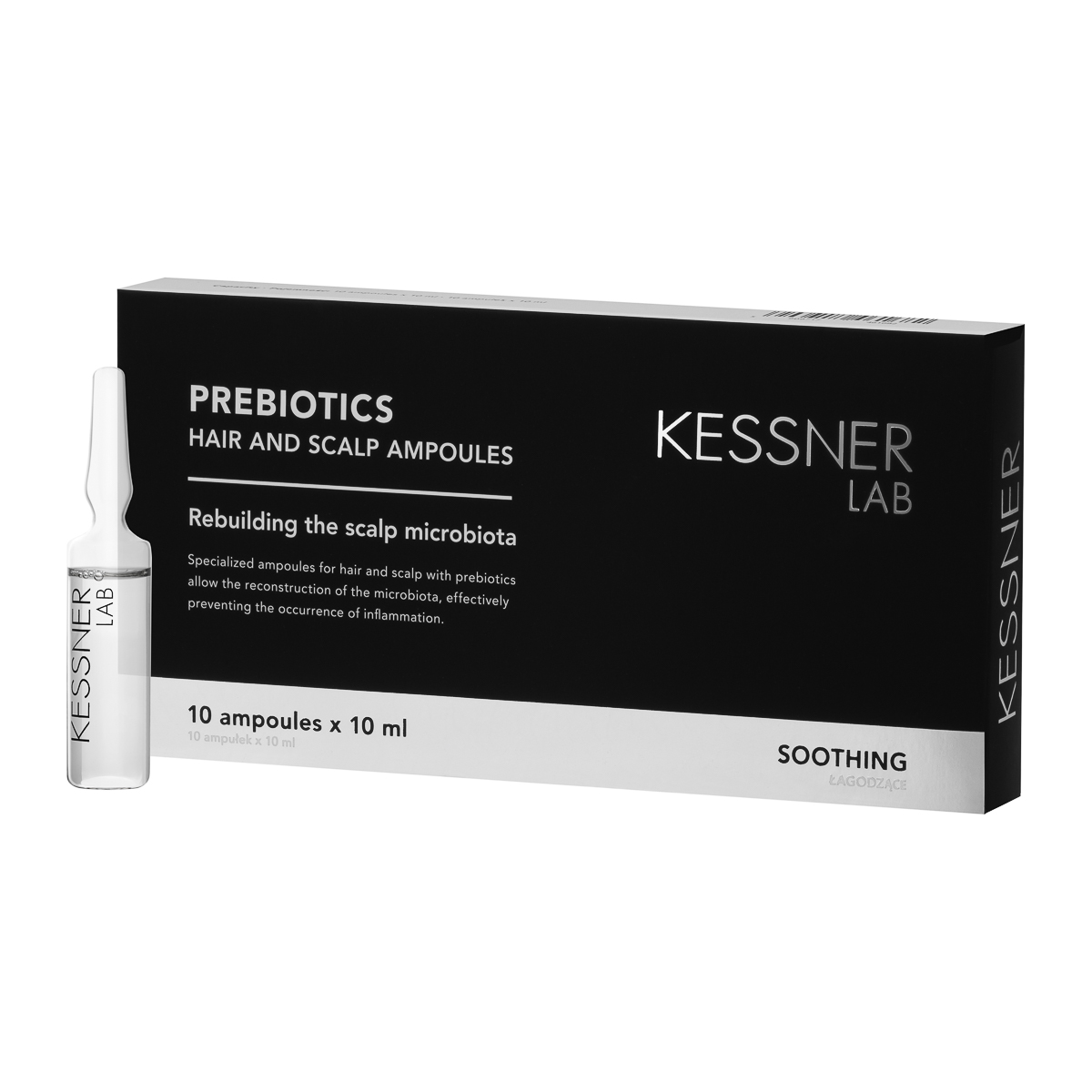 KESSNER LAB Prebiotic Kopfhaut-Ampullen - intensive Haarpflege 10x10ml