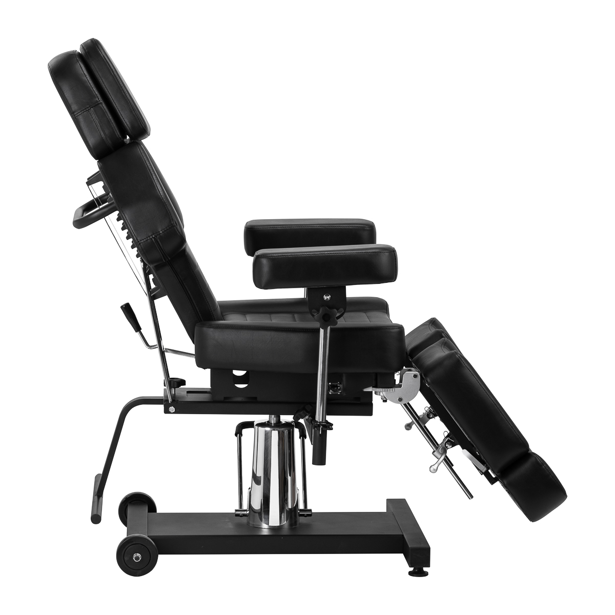Pro Ink 601A Hydraulischer Tattoo Stuhl Schwarz - Ergonomisch