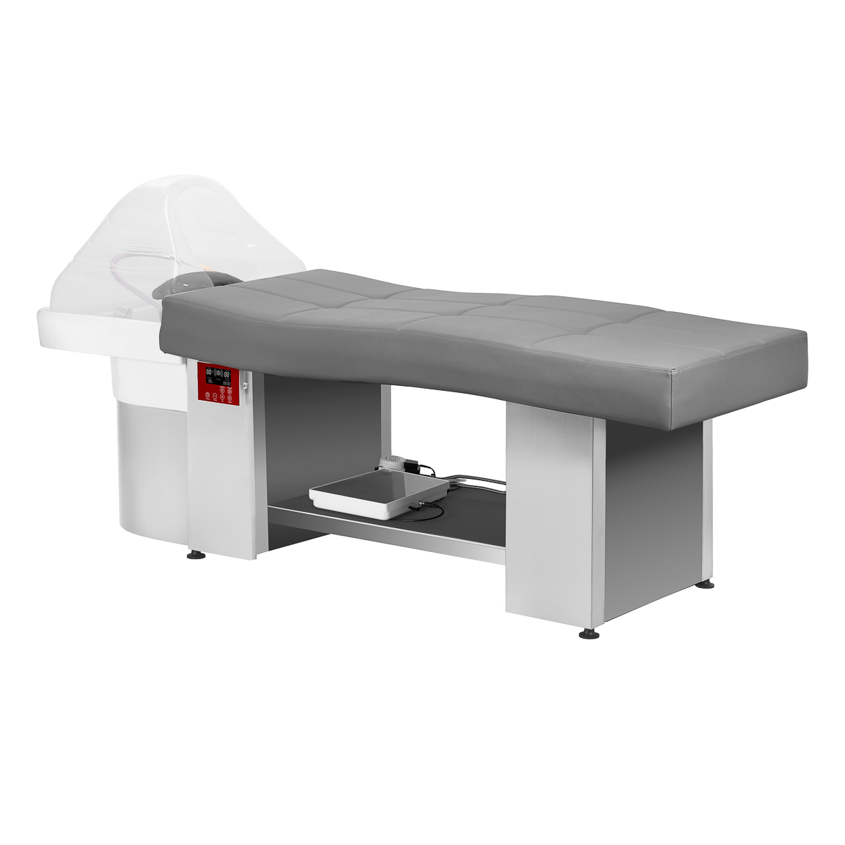 Gabbiano Friseurwaschbecken Liege Head Spa 017 Grau - SPA-Liege