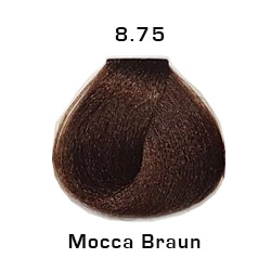Morfose 10 Creme Haarfarbe Farbton 8.75 Mocca Braun