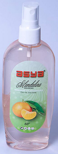 Asya Cologne Mandarine fruchtiger Duft Kölnisch Wasser Spray 165 ml