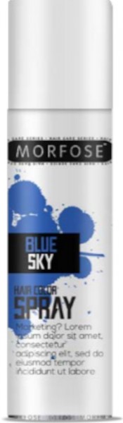 Morfose Glitter Mech Haarspray Blue Sky 150ml