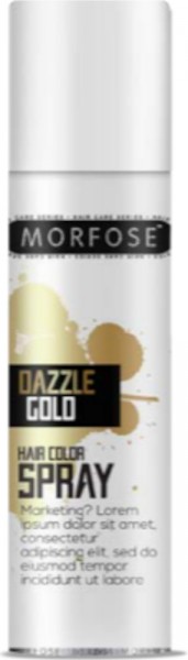 Morfose Glitter Mech Haarspray Dazzle Gold 150ml