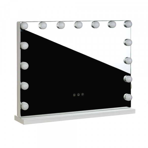 Beauty System Hollywood Spiegel mit 15 LED Lampen 58x46cm