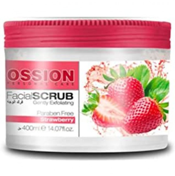 OSSION "No-Paraben" Strawberry Gesichs- und Hautcreme 400ml