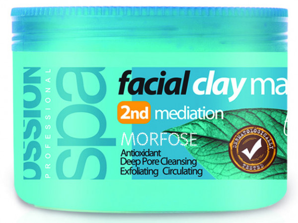 Peeling Gesichtsmaske OSSION mit Eukalyptus für Porenreinheit