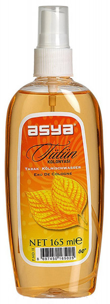 Asya Cologne Tabak maskuliner Duft Kölnisch Wasser 165 ml Spray