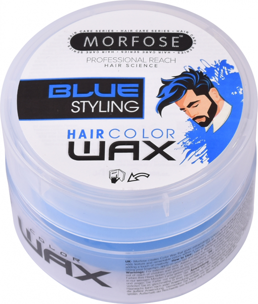 Farbiger Haarwachs Morfose Color Wax Blue