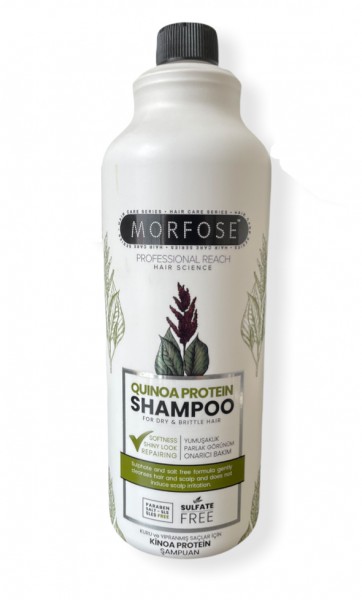 Morfose Quinoa Protein Shampoo sulfatfrei und ohne Parabene 1000 ml