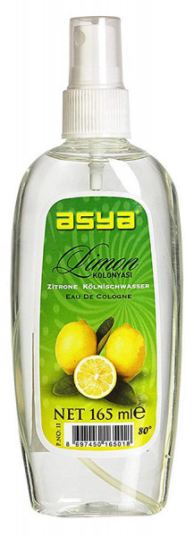 Asya Cologne Zitrone Kölnisch Wasser 165 ml Spray